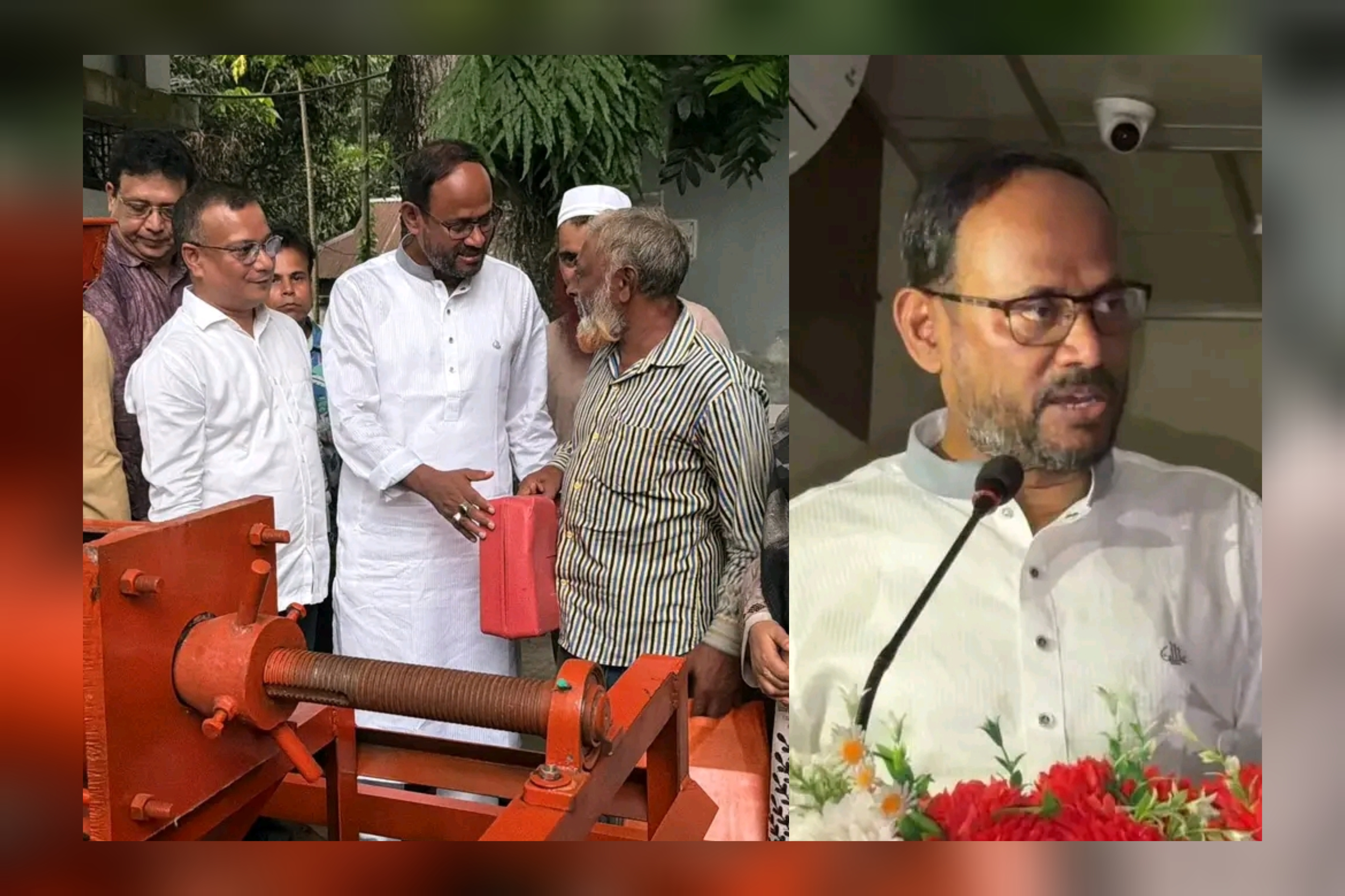 টাঙ্গাইলে কৃষি প্রণোদনা কর্মসূচির উদ্বোধন, কৃষকদের মাঝে চেক বীজ সার ও গাছের চারা বিতরণ