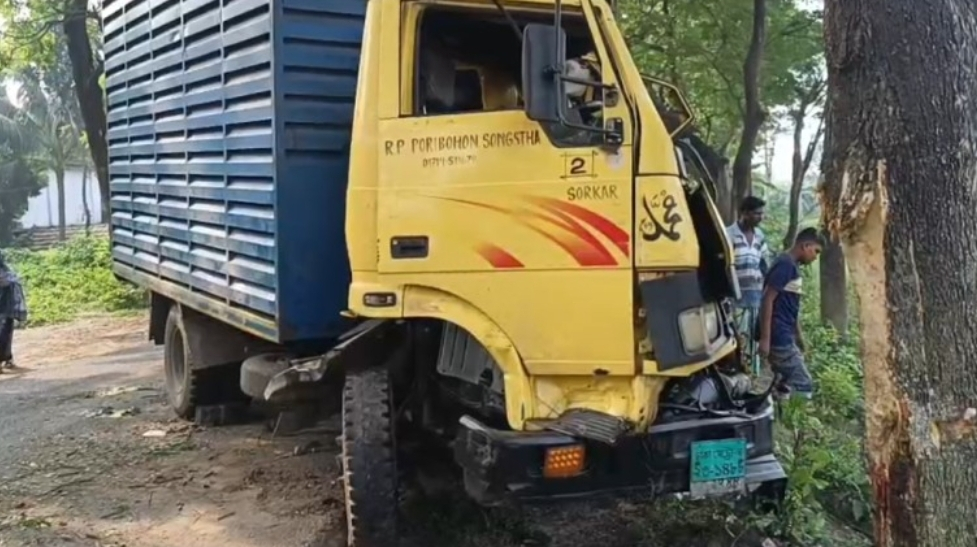 শার্শায় নিয়ন্ত্রণ হারিয়ে গাছে পিকআপের ধাক্কা, হেলপার নিহত